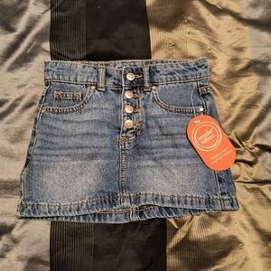 Girl's denim skirt